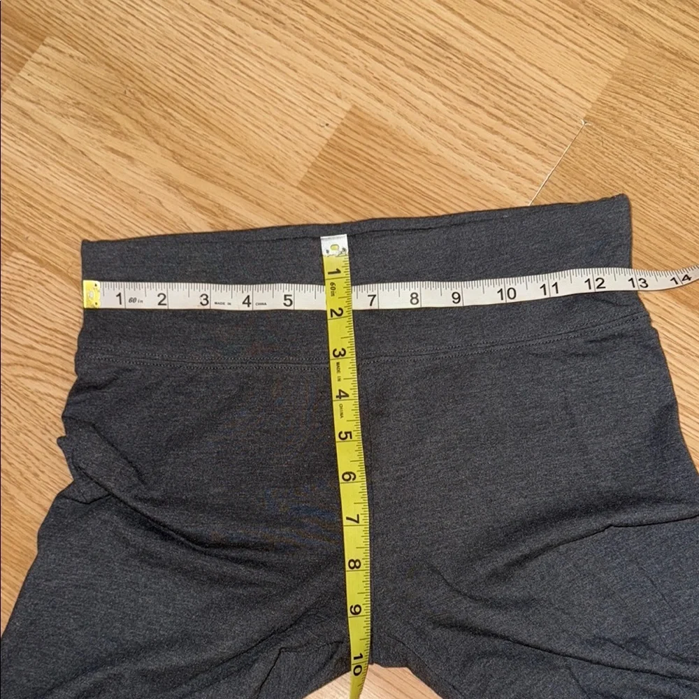 Justice Girls XL 16 Gray High Rise Stretch Leggings Athleisure Everyday